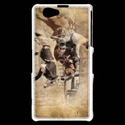Coque Sony Xperia Z1 Compact Rodéo style vintage