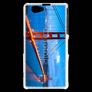 Coque Sony Xperia Z1 Compact Golden Gate