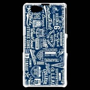 Coque Sony Xperia Z1 Compact Vintage signe USA