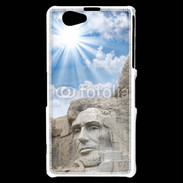 Coque Sony Xperia Z1 Compact Monument USA Roosevelt et Lincoln
