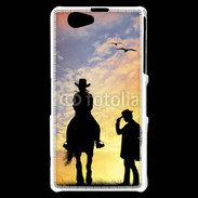 Coque Sony Xperia Z1 Compact Passion du far west