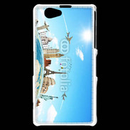 Coque Sony Xperia Z1 Compact Tour du monde 7