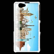 Coque Sony Xperia Z1 Compact Tour du monde 8