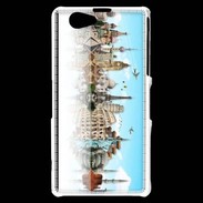 Coque Sony Xperia Z1 Compact Tour du monde 9