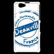 Coque Sony Xperia Z1 Compact Logo Deauville