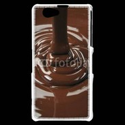 Coque Sony Xperia Z1 Compact Chocolat fondant