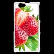 Coque Sony Xperia Z1 Compact Envie de fraise