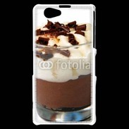 Coque Sony Xperia Z1 Compact Verrine dessert chocolat