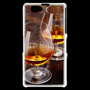 Coque Sony Xperia Z1 Compact Verre de cognac