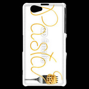 Coque Sony Xperia Z1 Compact Pasta