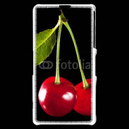 Coque Sony Xperia Z1 Compact Couple de cerises