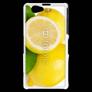 Coque Sony Xperia Z1 Compact Citron jaune