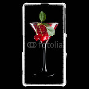 Coque Sony Xperia Z1 Compact Cocktail Martini cerise