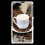 Coque Sony Xperia Z1 Compact Pause café 2