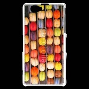 Coque Sony Xperia Z1 Compact Étalage macarons