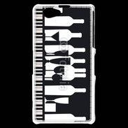 Coque Sony Xperia Z1 Compact Piano Bar