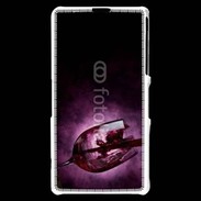 Coque Sony Xperia Z1 Compact Vin rouge 5