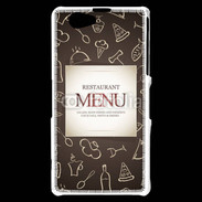 Coque Sony Xperia Z1 Compact Menu