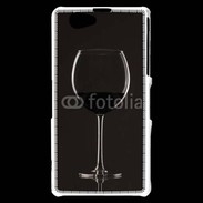 Coque Sony Xperia Z1 Compact Verre de vin rouge 2