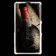 Coque Sony Xperia Z1 Compact Vieille bouteille de vin