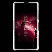 Coque Sony Xperia Z1 Compact Vin rouge 8