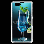 Coque Sony Xperia Z1 Compact Cocktail bleu