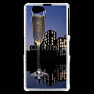 Coque Sony Xperia Z1 Compact Coupe de champagne
