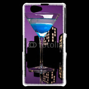 Coque Sony Xperia Z1 Compact Blue martini