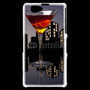 Coque Sony Xperia Z1 Compact Metropolis Manhattan cocktail