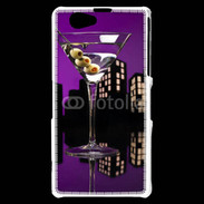 Coque Sony Xperia Z1 Compact Vodka martini olives