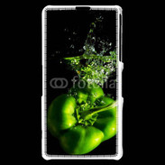 Coque Sony Xperia Z1 Compact Poivron vert