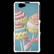 Coque Sony Xperia Z1 Compact Cupcake sucette