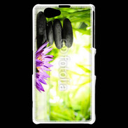 Coque Sony Xperia Z1 Compact Fleur de lotus