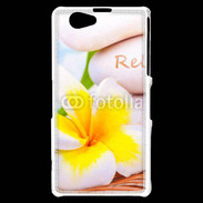 Coque Sony Xperia Z1 Compact Fleurs relax