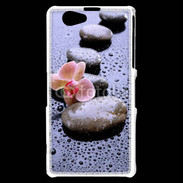 Coque Sony Xperia Z1 Compact Orchidée zen 100