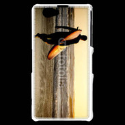 Coque Sony Xperia Z1 Compact Surf soleil couchant