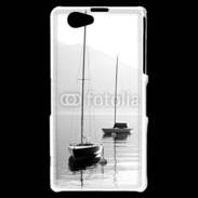 Coque Sony Xperia Z1 Compact Bateau sur un lac