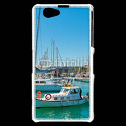 Coque Sony Xperia Z1 Compact Bateau au port 3