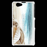 Coque Sony Xperia Z1 Compact Perle et mer