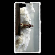 Coque Sony Xperia Z1 Compact Vague sur la cote