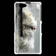Coque Sony Xperia Z1 Compact tempête sur la cote