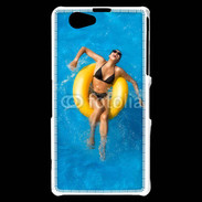 Coque Sony Xperia Z1 Compact Bouée et bronzage