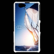 Coque Sony Xperia Z1 Compact Bateau et couché de soleil 50