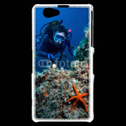 Coque Sony Xperia Z1 Compact Plongeur en mer 10