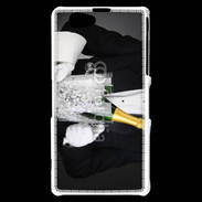 Coque Sony Xperia Z1 Compact Major d'homme champagne