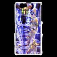 Coque Sony Xperia Z1 Compact Coupes de champagne discothèque 2