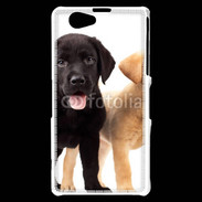 Coque Sony Xperia Z1 Compact Chiot labrador