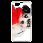 Coque Sony Xperia Z1 Compact chiot calin