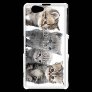 Coque Sony Xperia Z1 Compact Groupe de chatons