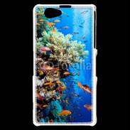 Coque Sony Xperia Z1 Compact Poisson et corail